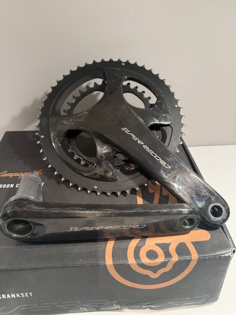Gebrauchtes Campagnolo Super Record ProT Carbon 12-speed Crank 50/34 172.5mm 2025 Drivetrain & Pedals