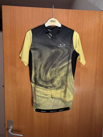 Oakley Endurance Dazzle Camo Short Sleeve Jersey - M Cycling Clothing usato