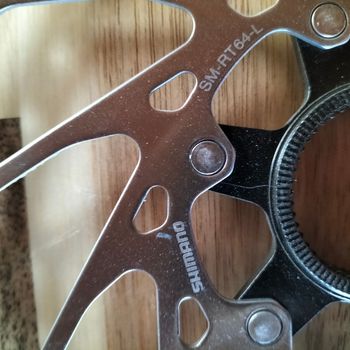 Used 2025 SM-RT64-L 203mm Center Lock Rotor bike — image 2 of 3
