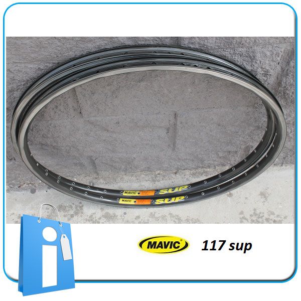 Mavic 117 SUP 36h Wheelset 26