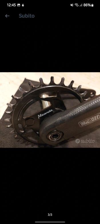 Used Miranda Mtb 12v 32T bike — image 3 of 3