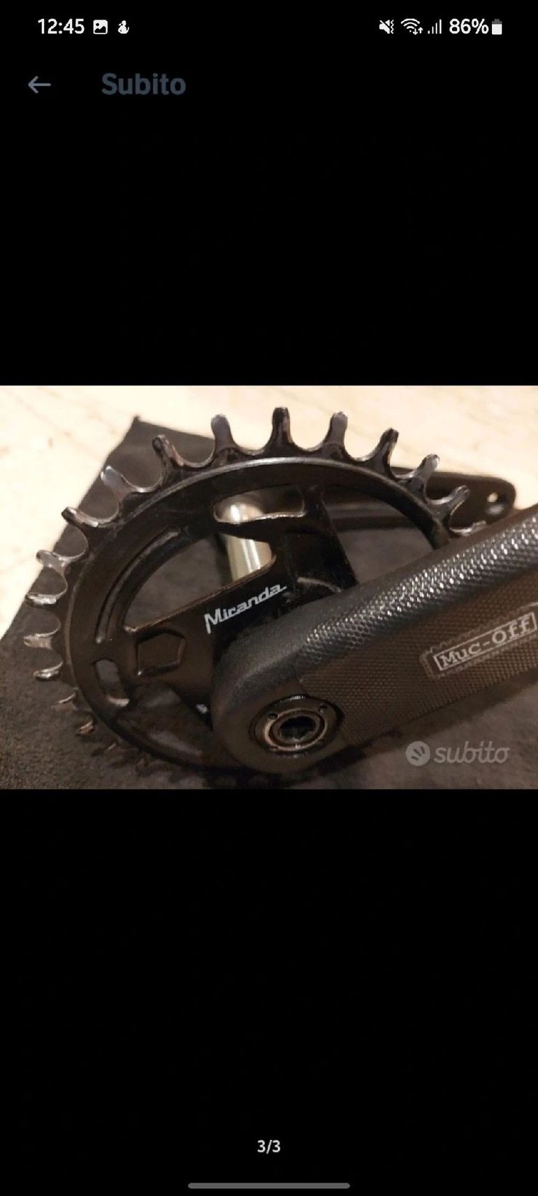 Used Miranda Mtb 12v 32T bike — image 3 of 3