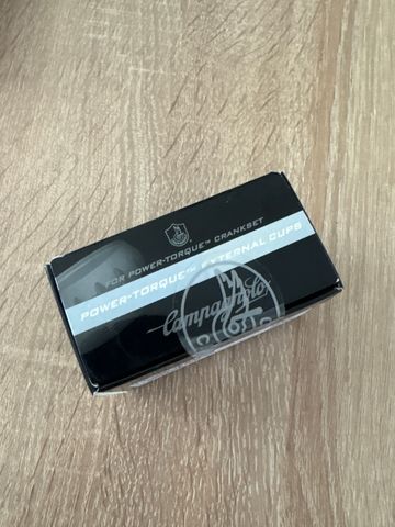 Używany Campagnolo Power-Torque Outboard Cups BSC Drivetrain & Pedals
