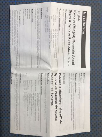 Used Syncros Vorbau Ahead 1996 bike — image 10 of 10