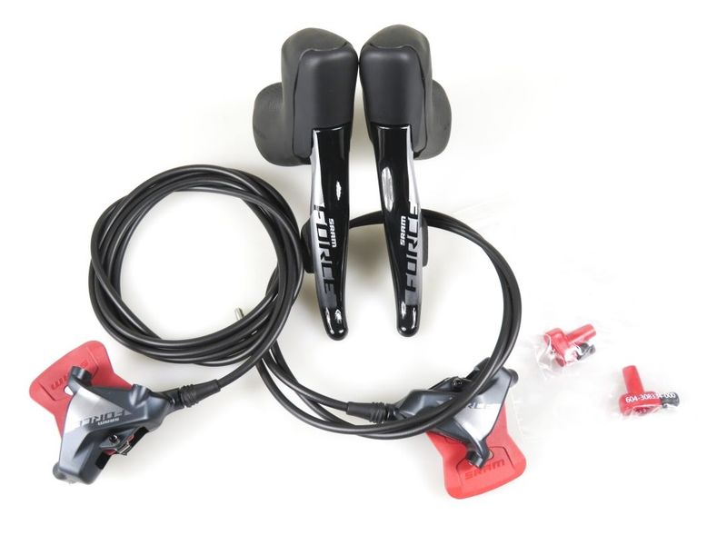 Used Sram Force AXS 2x12v Levers + Etriers Drivetrain & Pedals