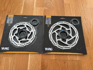 Brugt Wag CL6 Center Lock Disc Rotors Brakes
