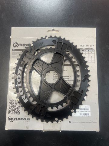 Used Rotor Q Rings DM Oval Chainring 52/36 T Black – € 160 | buycycle