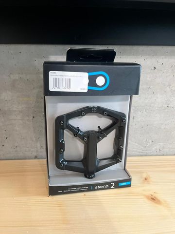 Brugt Crankbrothers Stamp 2 Large Black Gen 2 Drivetrain & Pedals