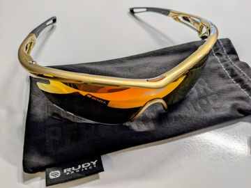 Tweedehands Rudy project Tralyx gold/ Edition Tour de France Cycling Accessories