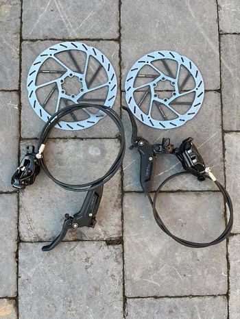 Sram, Level Silver Stealth -Piston4