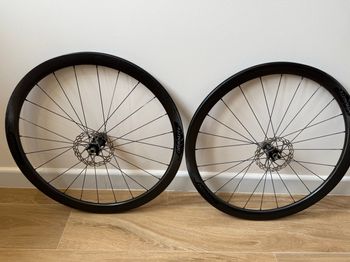 EXTRALITE, CyberDisc 339 Carbon Tubeless 700c Wheelset