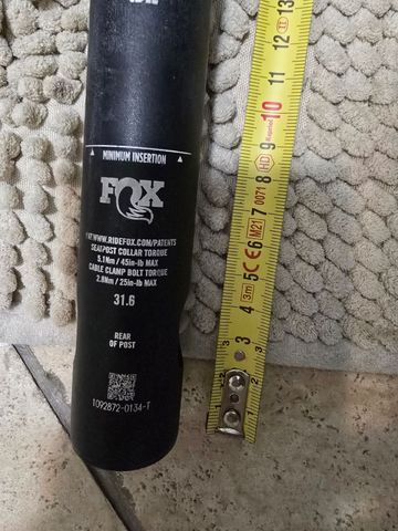Used Fox Reggisella Trasfert sl Saddles & Seatposts