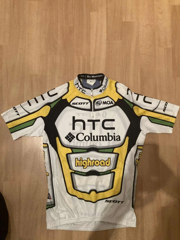 Scott Team HTC - Columbia jersey 2010 Cycling Clothing usato