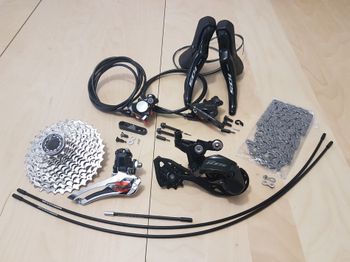 Shimano, 105 R7100 2x12S Disc Groupset