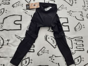 Used Siroko K-Core BackFlip Black Kids' Thermal Cycling Padded Tights Cycling Clothing