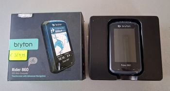 Bryton, Rider 860 GPS Cycle Computer