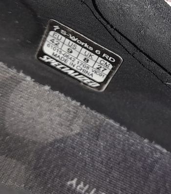 Gebrauchtes Specialized Scarpe sworks 6 42 2019 bike — Bild 2 von 4
