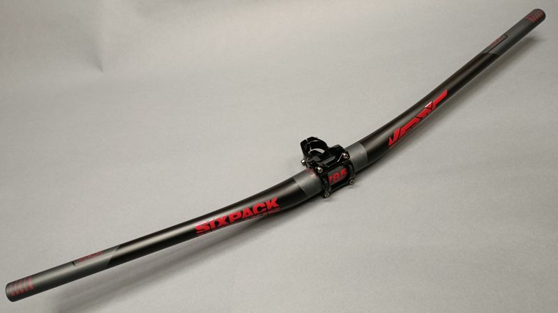 Sixpack Racing SIXPACKRACING Vertic785 riser and REVERSE Black-One Enduro D2 Ti stem combo Cockpit usato