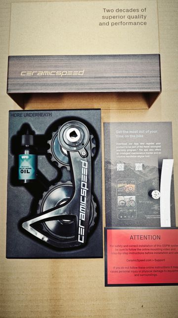 Used Ceramicspeed OSPW System for SRAM eTap Standard Red bike — image 4 of 6