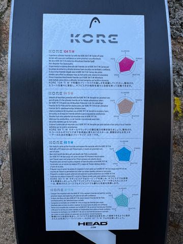 Gebrauchtes Head KORE 104 TI Skis 177 cm bike — Bild 7 von 8