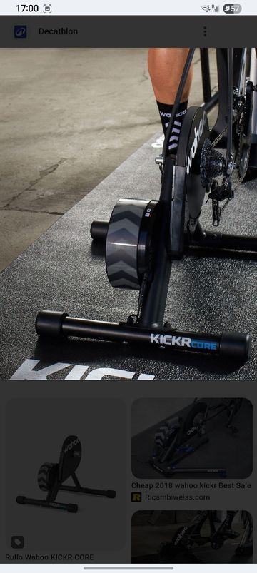 2021 KICKR CORE Smart Trainer Cycling Accessories usato