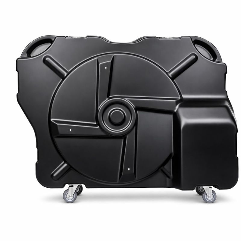 Tweedehands Other HDPE HARD SHELL BIKE TRAVEL CASE WITH WHEELS 2026 Cycling Accessories