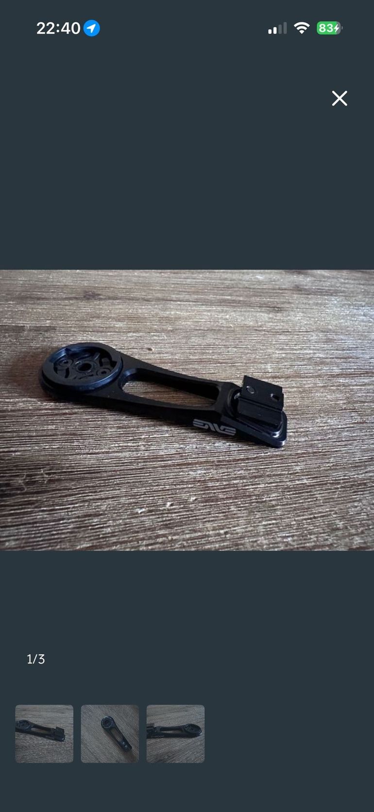 Used 2026 K-Edge Computer Mount Aero Stem Combo bike — image 4 of 4