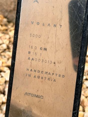 Used VOLANT 5000 Skis 160 cm bike — image 4 of 7