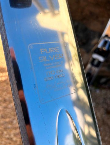Gebrauchtes VOLANT Pure Silver Skis 170 cm bike — Bild 6 von 7