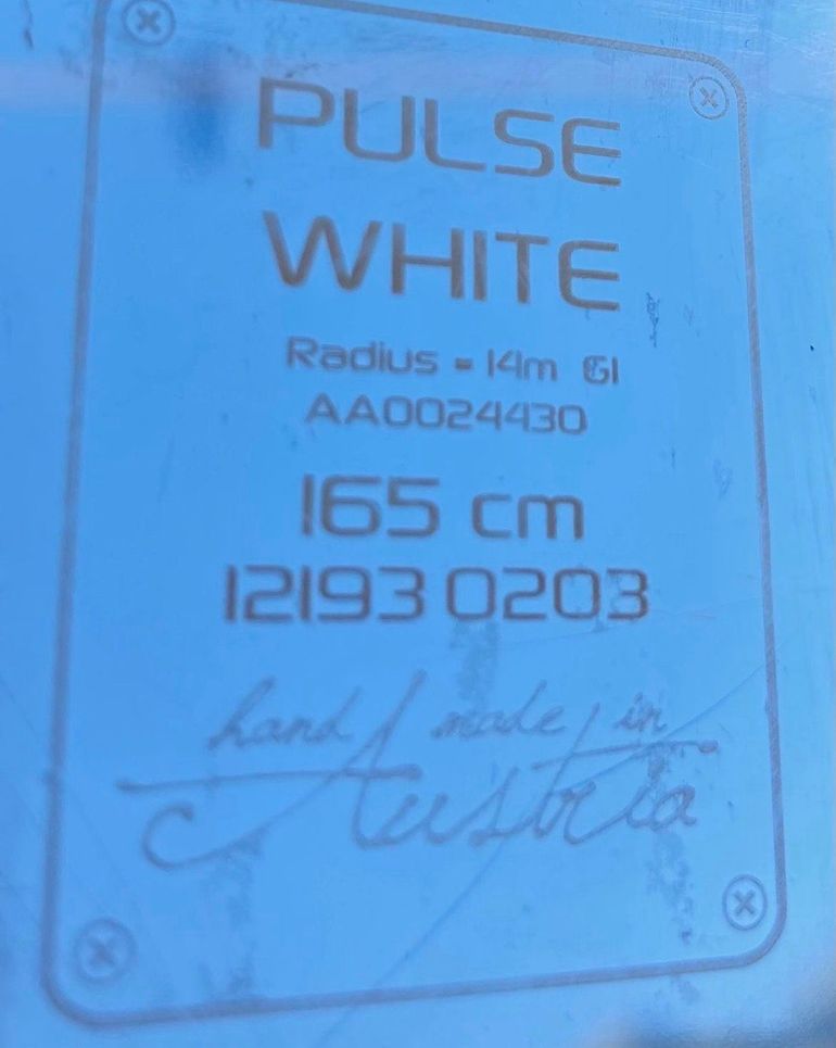 Used VOLANT PULSE WHITE Skis 165cm bike — image 4 of 6