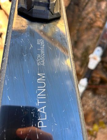 Used VOLANT PLATINUM Skis 157cm bike — image 4 of 6