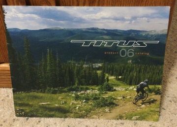 Used 2006 Titus Bike Catalog Cycling Accessories