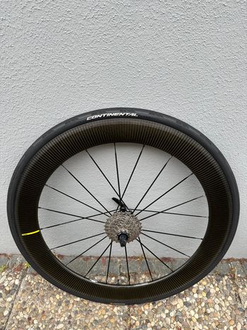 Cycling Mavic Comete Pro Carbon Ust Disc Wheelset Mavic CXP Pro