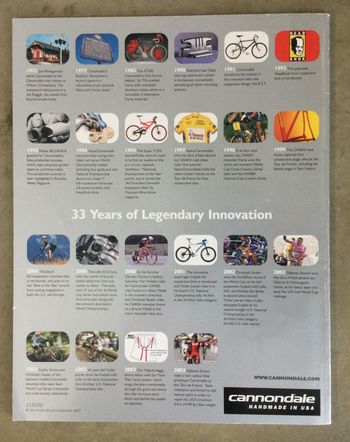 Used 2004 Cannondale Bikes Catalog bike — image 2 of 2