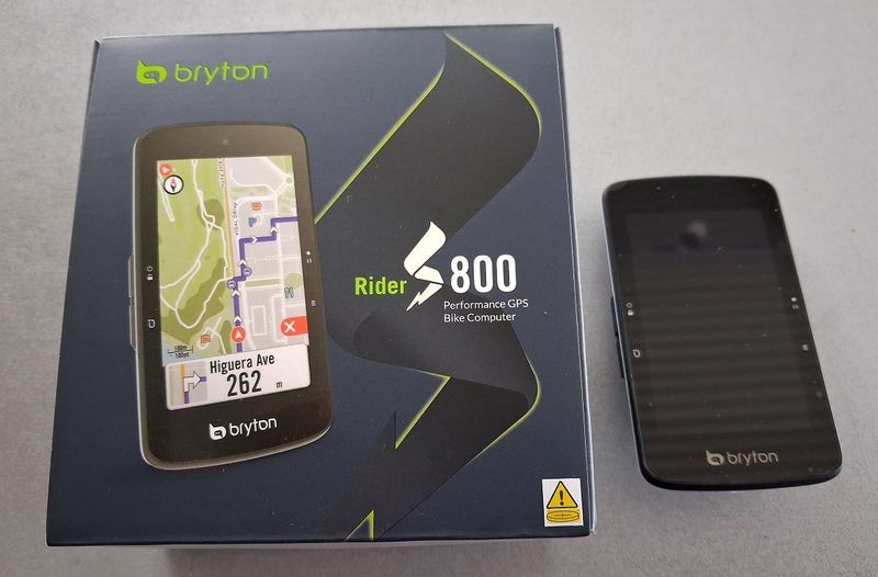 Used Bryton Rider S800 GPS Bike Computer Cycling Accessories