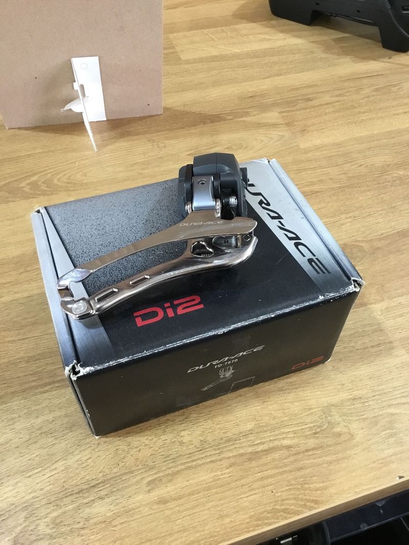 Used Shimano FD-7970 2010 Drivetrain & Pedals