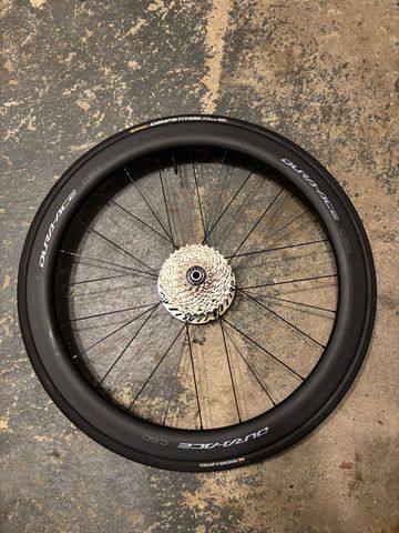 Used Shimano Dura-Ace C50 Tubular Wheel Rear - R9270 bike — image 2 of 3