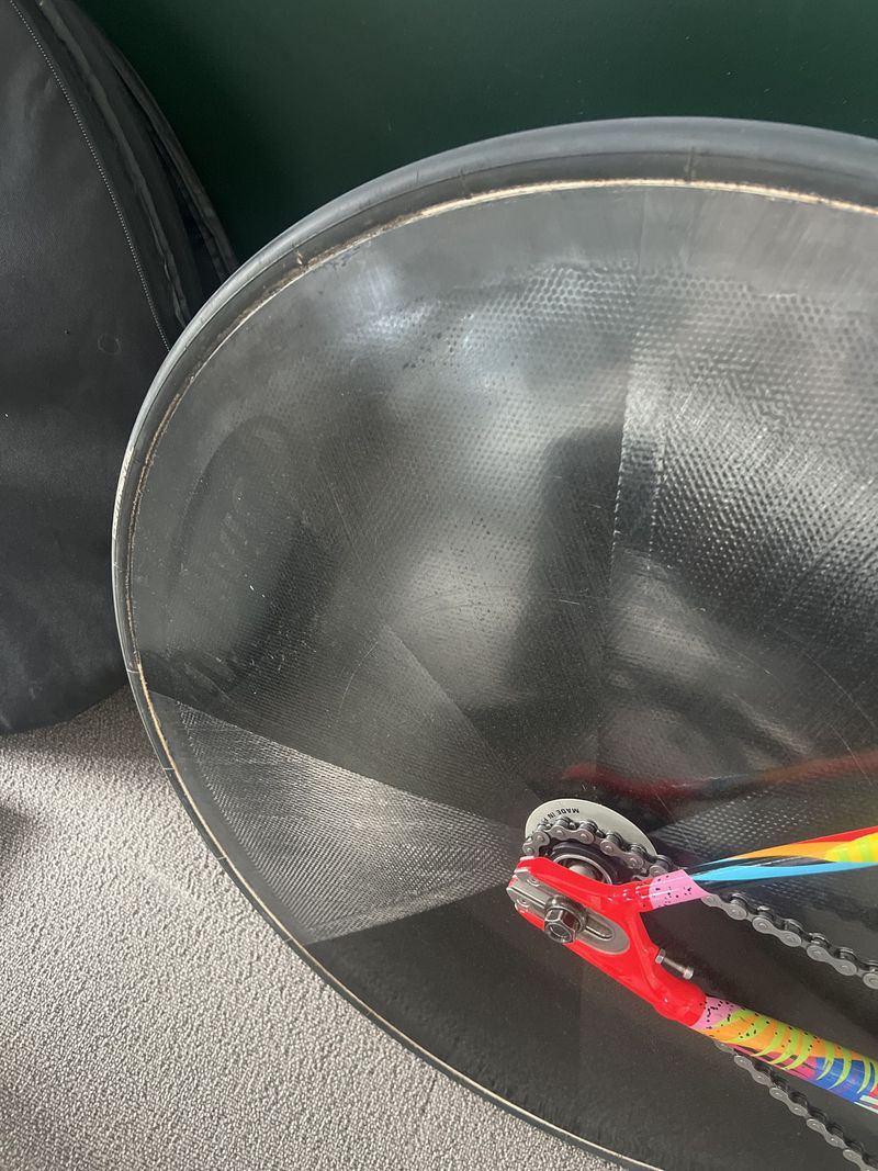Mavic Comete Track Disc Wheel bike d'occasion — image 7 sur 8