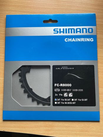 Shimano, Ultegra Chainring FC-R8000