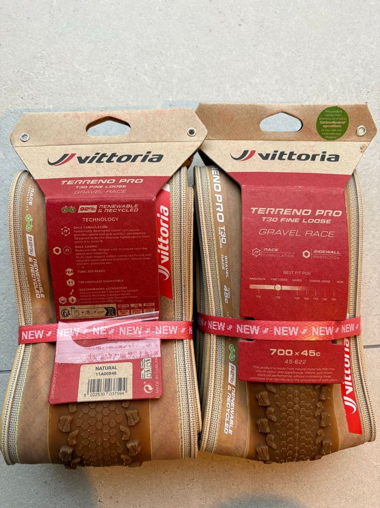 Used Vittoria Terreno PRO T30 Fine Loose Gravel Race 2025 bike — image 3 of 3