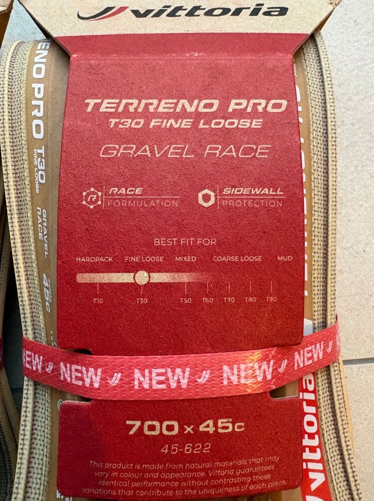 Used Vittoria Terreno PRO T30 Fine Loose Gravel Race 2025 bike — image 2 of 3