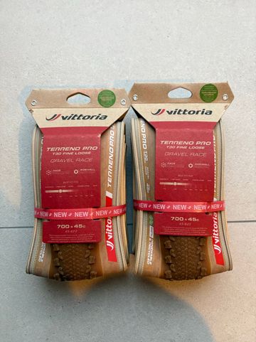 Used Vittoria Terreno PRO T30 Fine Loose Gravel Race 2025 Tyres & Tubes