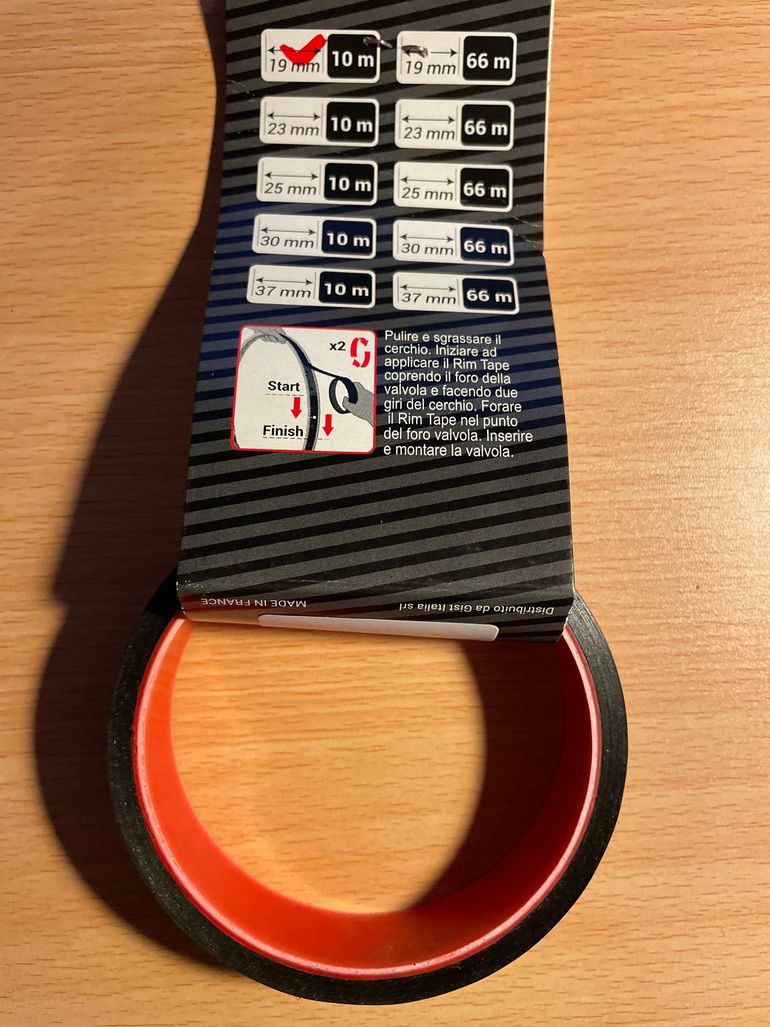 Used Skuad Tubeless Rim Tape 19mm 10mt bike — image 2 of 2