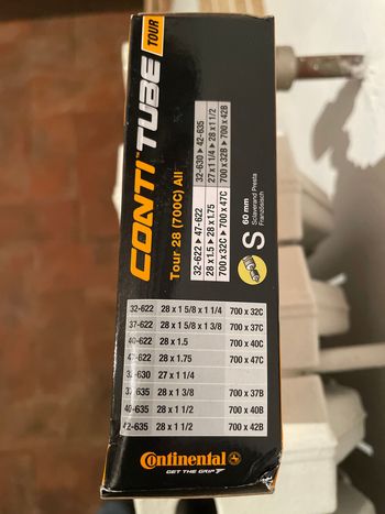 Used Continental Conti Tube Tour 28 (700C) bike — image 2 of 3