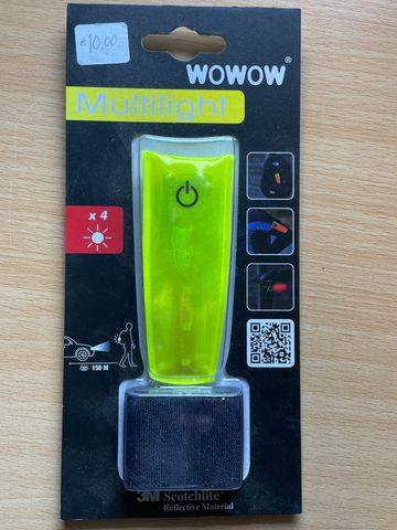 Used 3M Scotchlite WOWOW Multilight Reflective Cycling Accessories