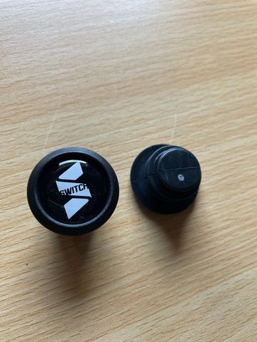 Gebrauchtes Switch Bar ends black & chrome bike — Bild 2 von 2