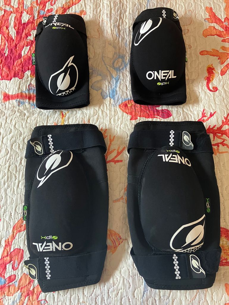 Used O‘neal IPX Protection Set - Knee Guards (XL) + Elbow Guards (L) 2024 bike — image 1 of 4