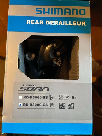 Shimano, SORA RD-R3000-GS 9s