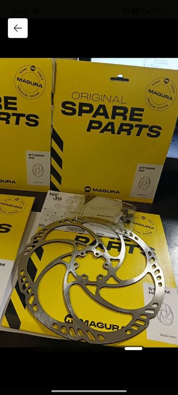 Magura Storm HC Disc Rotors 203mm 6-bolt Brakes usato