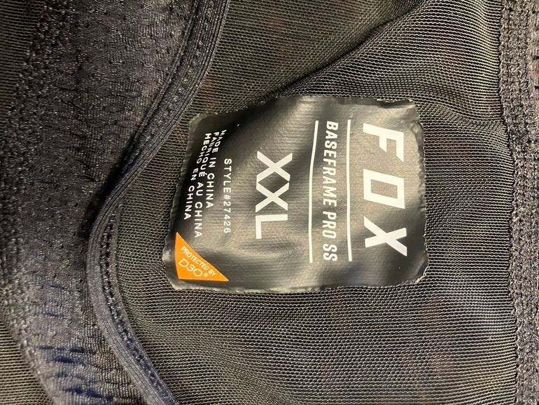 Used Fox Baseframe Pro SS Protektorshirt bike — image 3 of 3